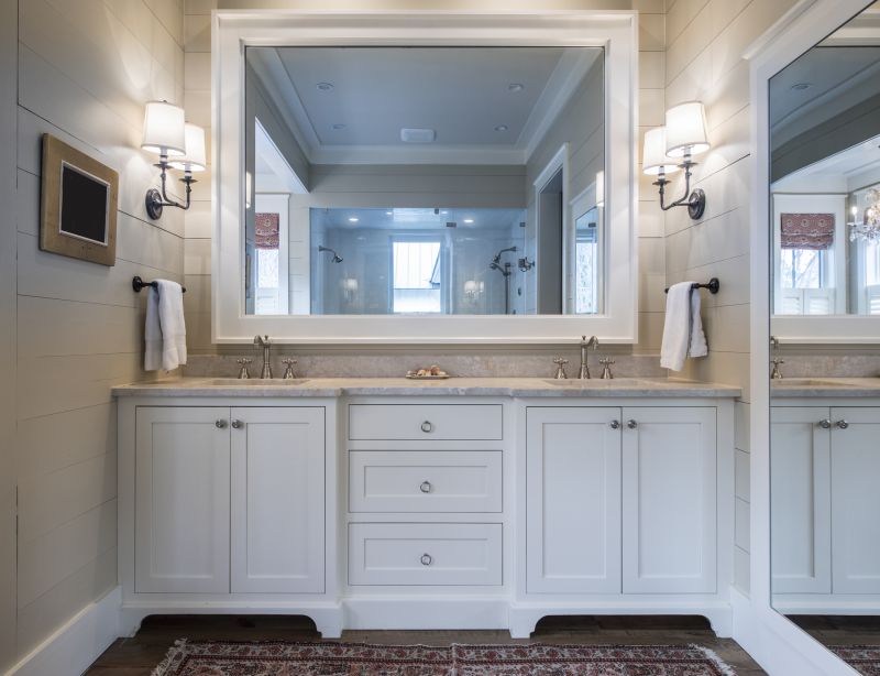 Floating Vanity in a Contemporary Space